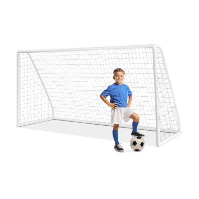 All-Weather Soccer Goal with Strong PVC Frame for Kids