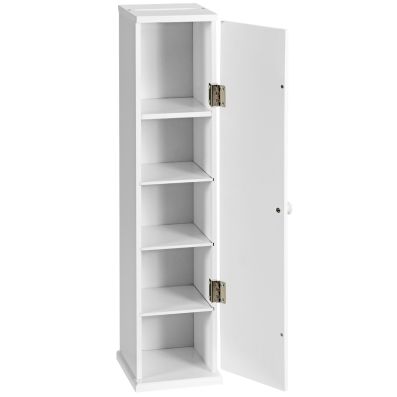 Bathroom Storage Cabinet with 3 Detachable Shelves for Bedroom/Living Room/Bathroom
