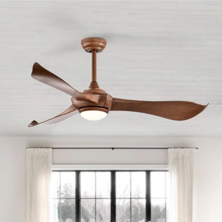 Costway Modern Ceiling Fan with Light for Bedroom