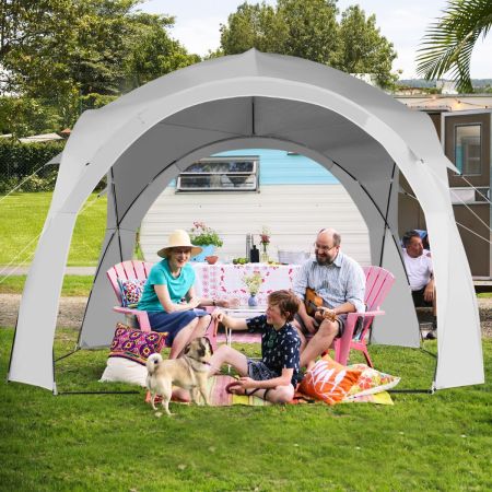 Costway Patio Sun Shade Shelter Canopy Beach Tent for Outdoor