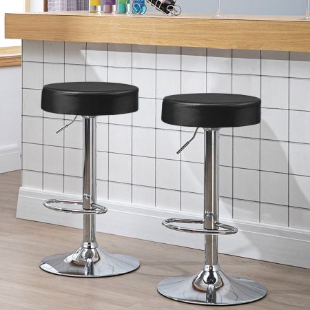 Costway Modern Bar Stool with Height Adjustable for Kitchen