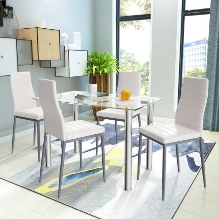 COSTWAY dining table set