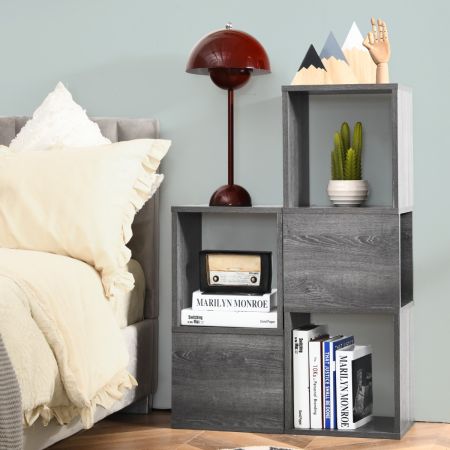 Costway 9-Cube Free Combination Bookcase for Living Room