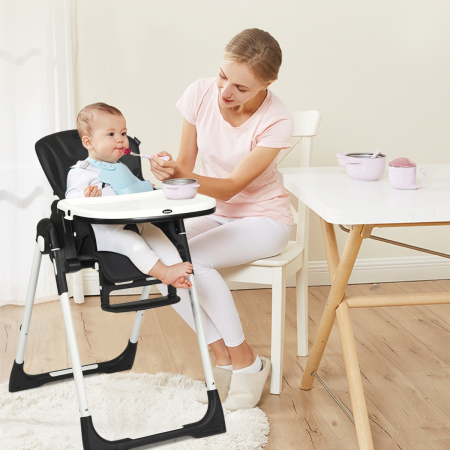 Highchair for Babies and Toddlers with Multiple Adjustable Backrest