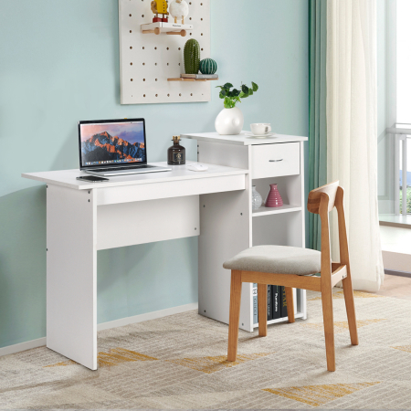 Home Office Computer Desk with 1 Drawer