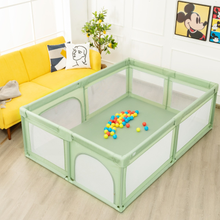 Baby Playpen with Ocean Balls for Infants & Toddlers
