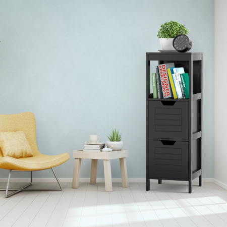 Multifunctional Wooden Storage Rack for Home/Office/Bathroom