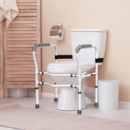 Toilet Safety Handrail Support Bar for Elderly, Injured