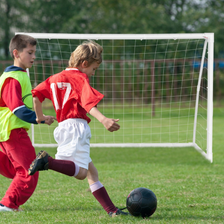 1.8m x 1.2m Portable Kids Soccer Goal for Backyard & Training
