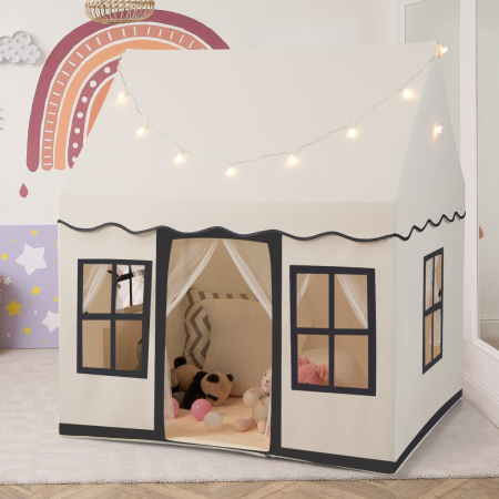 Kids Play Castle Tent with Washable Mat