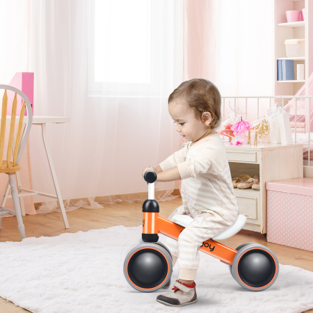 Baby Balance Training Bike with 4 Wheels for Infant