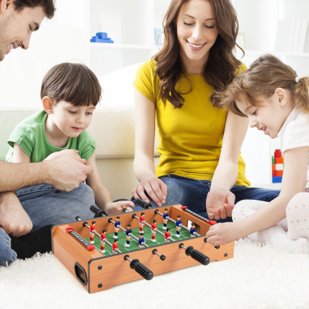 51cm Foosball Table Soccer Game with Mini Tabletop for Game Room