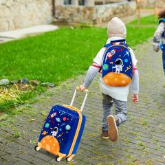Costway Kids Luggage Set with 4 Multidirectional wheels for Travel
