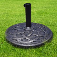 Costway Umbrella Base Stand with Rust Free Resin for Backyard