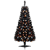 Black Christmas Trees