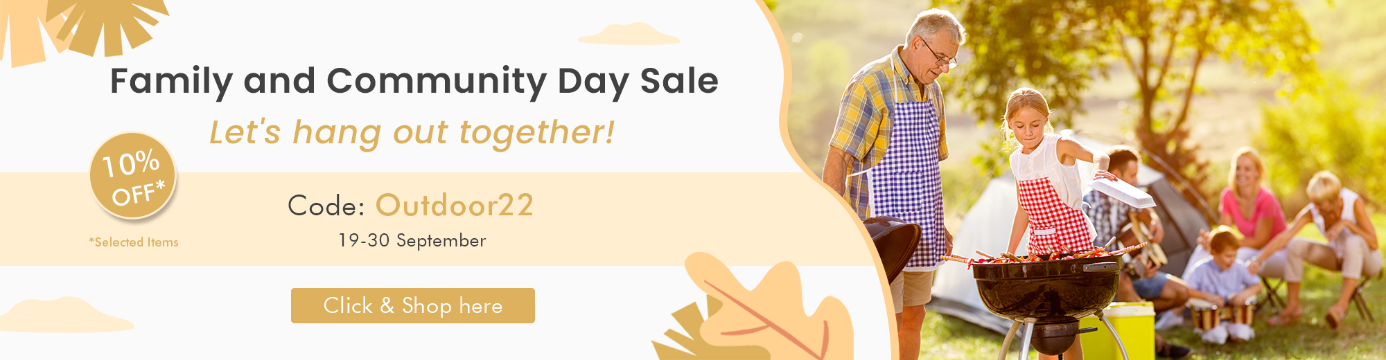 Family and Community Day Sale